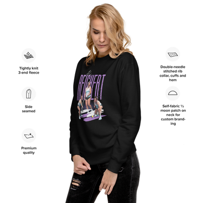 Triple Threat Unisex Cotton Sweatshirt