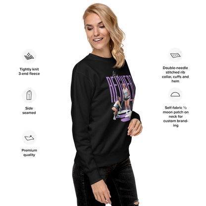 Triple Threat Unisex Cotton Sweatshirt